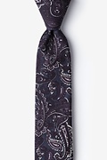 Carrollton Gray Skinny Tie Photo (0)