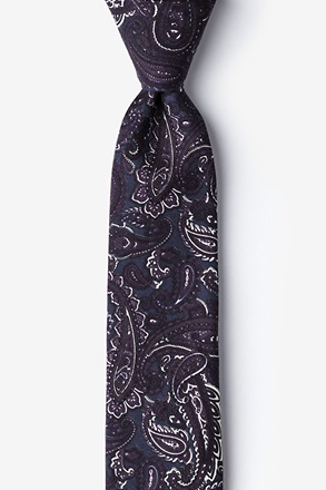 Carrollton Gray Skinny Tie