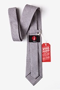 Denver Gray Extra Long Tie Photo (2)