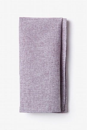 _Denver Gray Pocket Square_