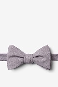 Denver Gray Self-Tie Bow Tie Photo (0)