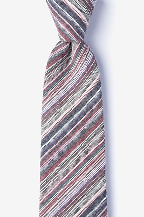 _Eastlake Gray Extra Long Tie_