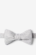 Gray Catalina Self-Tie Bow Tie Photo (0)