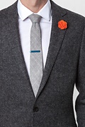 Gray Pennington Dash Skinny Tie Photo (3)