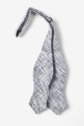 Gray Shah Diamond Tip Bow Tie Photo (1)