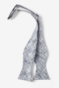 Gray Shah Self-Tie Bow Tie Photo (1)