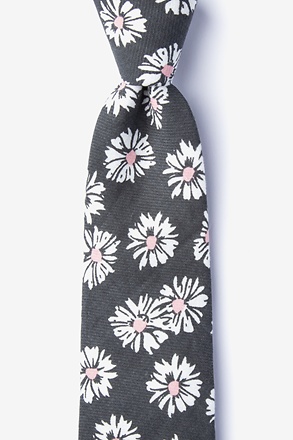 Hinton Gray Extra Long Tie