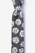 Hinton Gray Skinny Tie Photo (0)