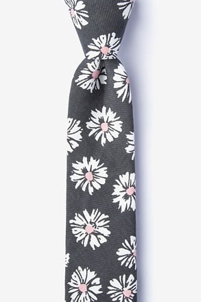 Hinton Gray Skinny Tie