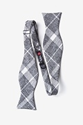 Kirkland Gray Self-Tie Bow Tie Photo (1)