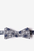 La Grande Gray Skinny Bow Tie Photo (0)