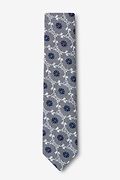 La Grande Gray Skinny Tie Photo (1)