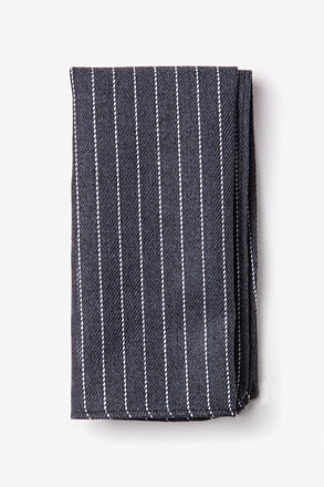 Lewisville Gray Pocket Square