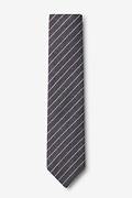 Lewisville Gray Skinny Tie Photo (1)