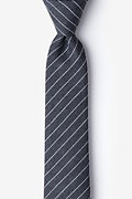 Lewisville Gray Skinny Tie Photo (0)