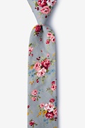 Luther Gray Skinny Tie Photo (0)