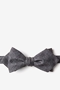 Prescott Gray Diamond Tip Bow Tie Photo (0)