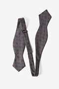 Prescott Gray Diamond Tip Bow Tie Photo (1)