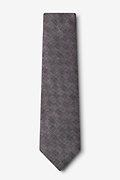 Prescott Gray Extra Long Tie Photo (1)