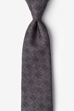 Prescott Gray Extra Long Tie