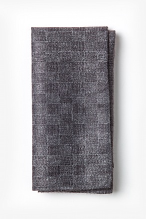 _Prescott Gray Pocket Square_