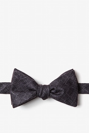 _Prescott Gray Self-Tie Bow Tie_