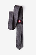 Prescott Gray Skinny Tie Photo (2)