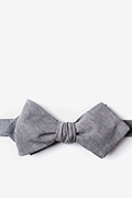 Teague Gray Diamond Tip Bow Tie Photo (0)