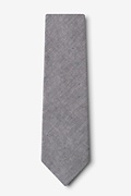 Teague Gray Extra Long Tie Photo (1)