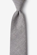 Teague Gray Extra Long Tie Photo (0)