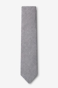 Teague Gray Skinny Tie Photo (1)