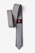 Teague Gray Skinny Tie Photo (2)