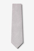 Tioga Gray Extra Long Tie Photo (1)