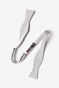 Tioga Gray Skinny Bow Tie Photo (1)