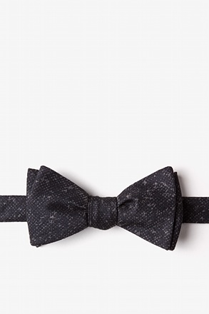 _Wilsonville Gray Self-Tie Bow Tie_