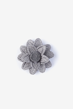 _Aster Gray Lapel Pin_