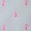 Gray Microfiber Breast Cancer Ribbon Skinny Tie