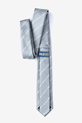 Flying Arrows Gray Skinny Tie Photo (1)