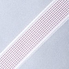 Gray Microfiber Jefferson Stripe Self-Tie Bow Tie