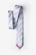 Jefferson Stripe Gray Tie For Boys Photo (1)