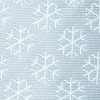 Gray Microfiber Snowflakes