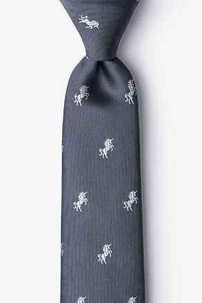 _Unicorns Gray Tie_