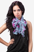 Bow Tied Gray Scarf Photo (0)