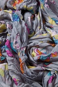Gray Flight of the Butterflies Scarf Photo (2)