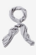 Mens Candy Stripe Gray Scarf Photo (0)