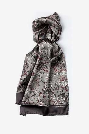 _Anthrax Gray Oblong Scarf_