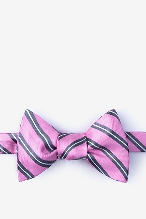 Barrow Gray Self-Tie Bow Tie