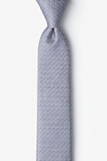 Borden Gray Skinny Tie Photo (0)