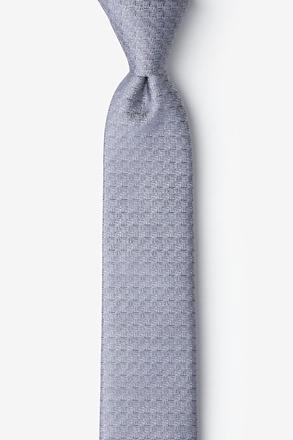 _Borden Gray Skinny Tie_