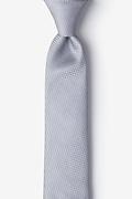 Dominica Gray Skinny Tie Photo (0)